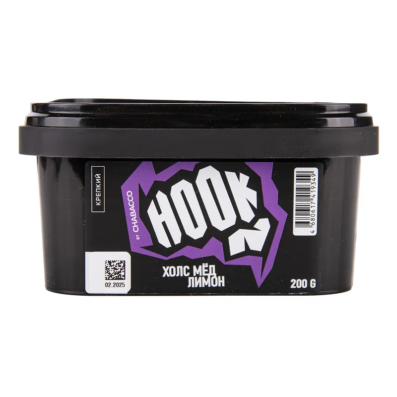 Бестабачная смесь - HOOK - Мёд Лимон - 200 г