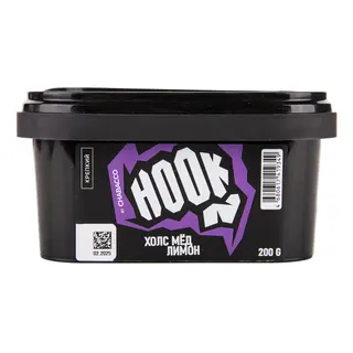 Бестабачная смесь - HOOK - Мёд Лимон - 200 г