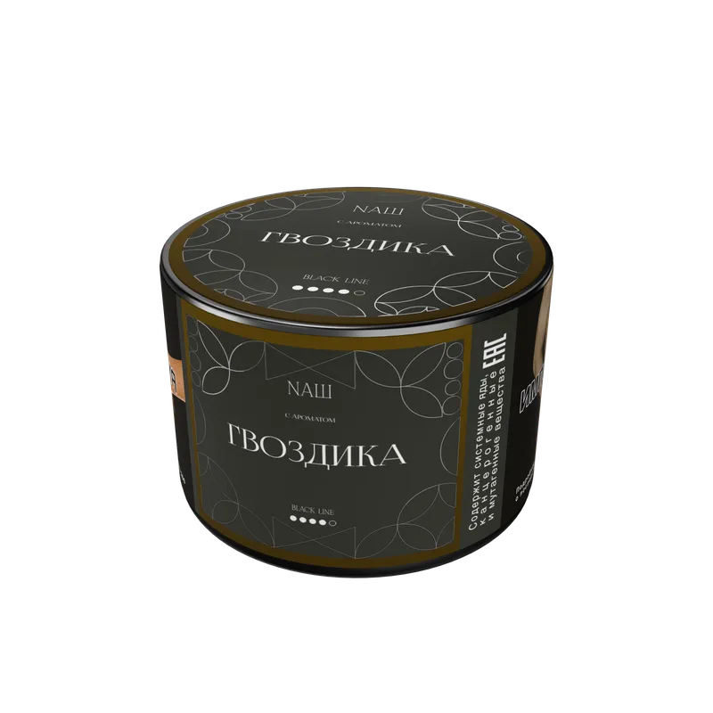 Табак для кальяна "NАШ BLACK" - ГВОЗДИКА, банка, 40гр