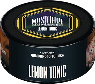 Табак Must Have 125 гр - Lemon Tonic (ЛИМОННЫЙ ТОНИК)