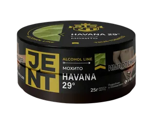 Табак для кальяна - Jent Alcohol - Havana 29 ( Мохито ) - 25 г