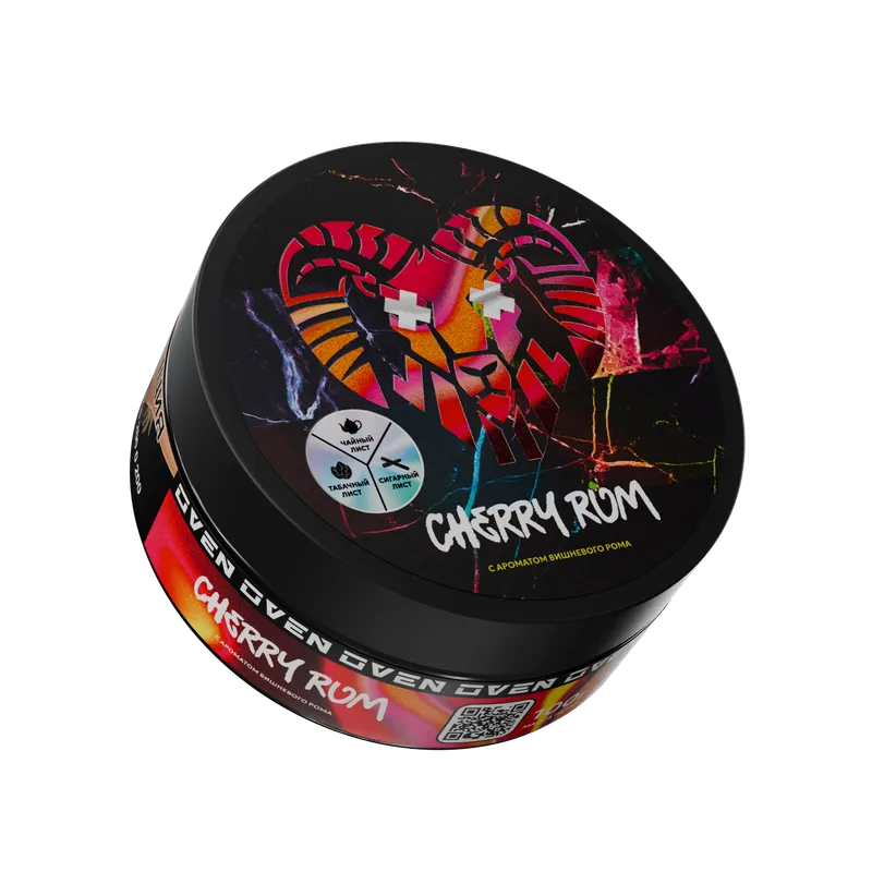Табак Oven - с ароматом Вишневого рома (Cherry Rum), 100 гр.