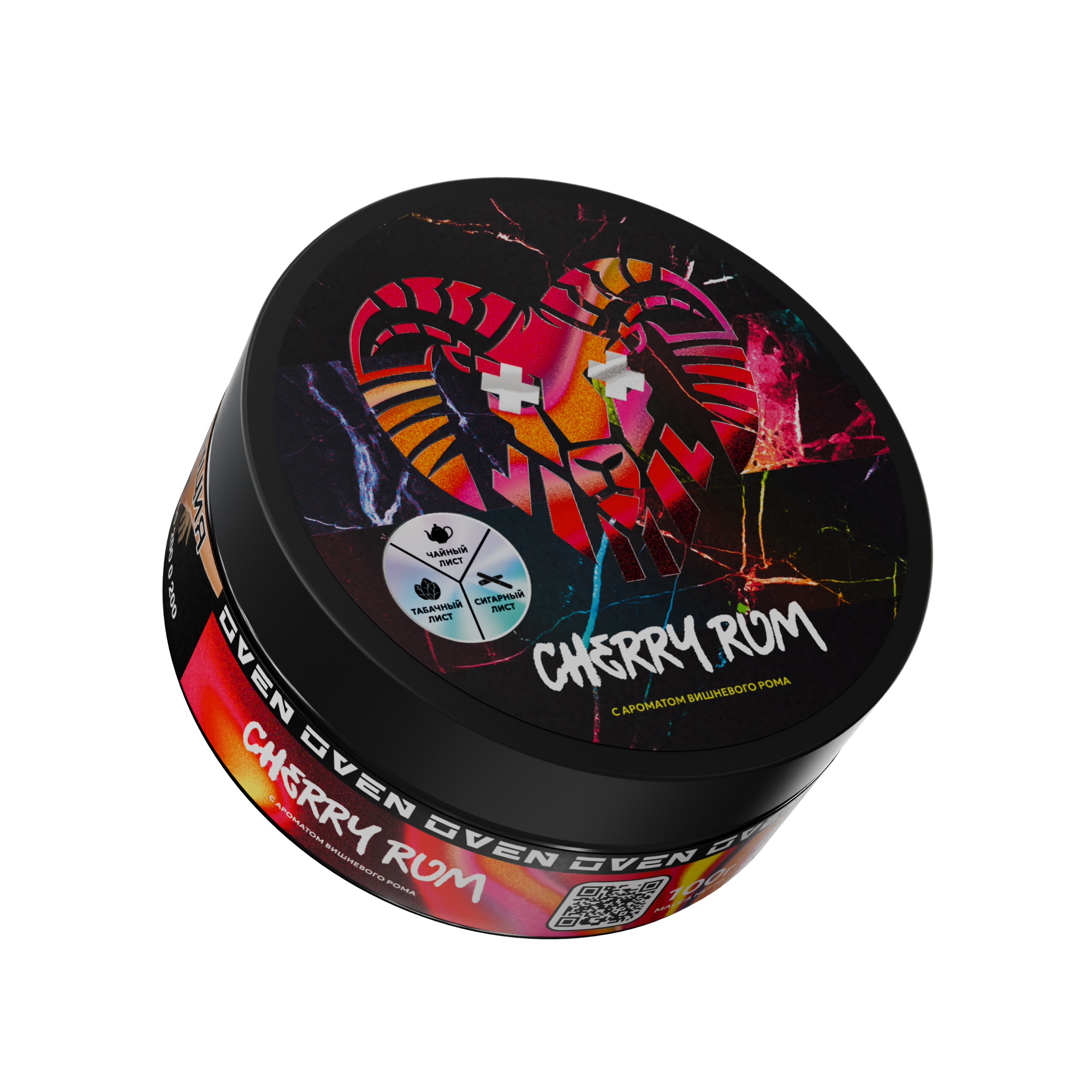 Табак Oven - с ароматом Вишневого рома (Cherry Rom), 100 гр.