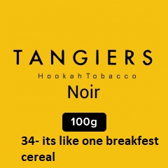 34- its like one breakfest cereal 100 noir