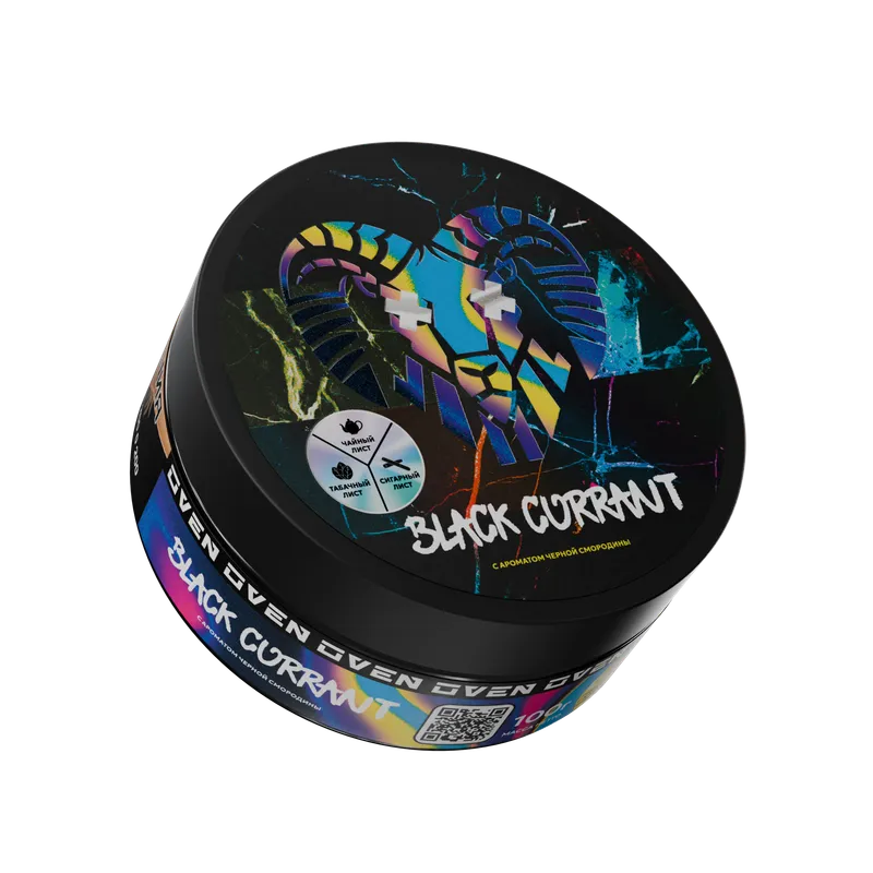 Табак Oven - с ароматом Черной смородины (Black currant), 100 гр.