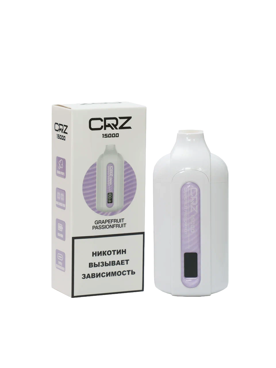 ЭСДН CRZ 15 000 "Грейпфрут Маракуйя" (Grapefruit Passionfruit)