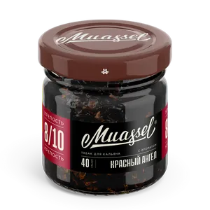 Табак для кальяна Muassel 8/10 - Красный ангел (клубника, цитрус) 40 г
