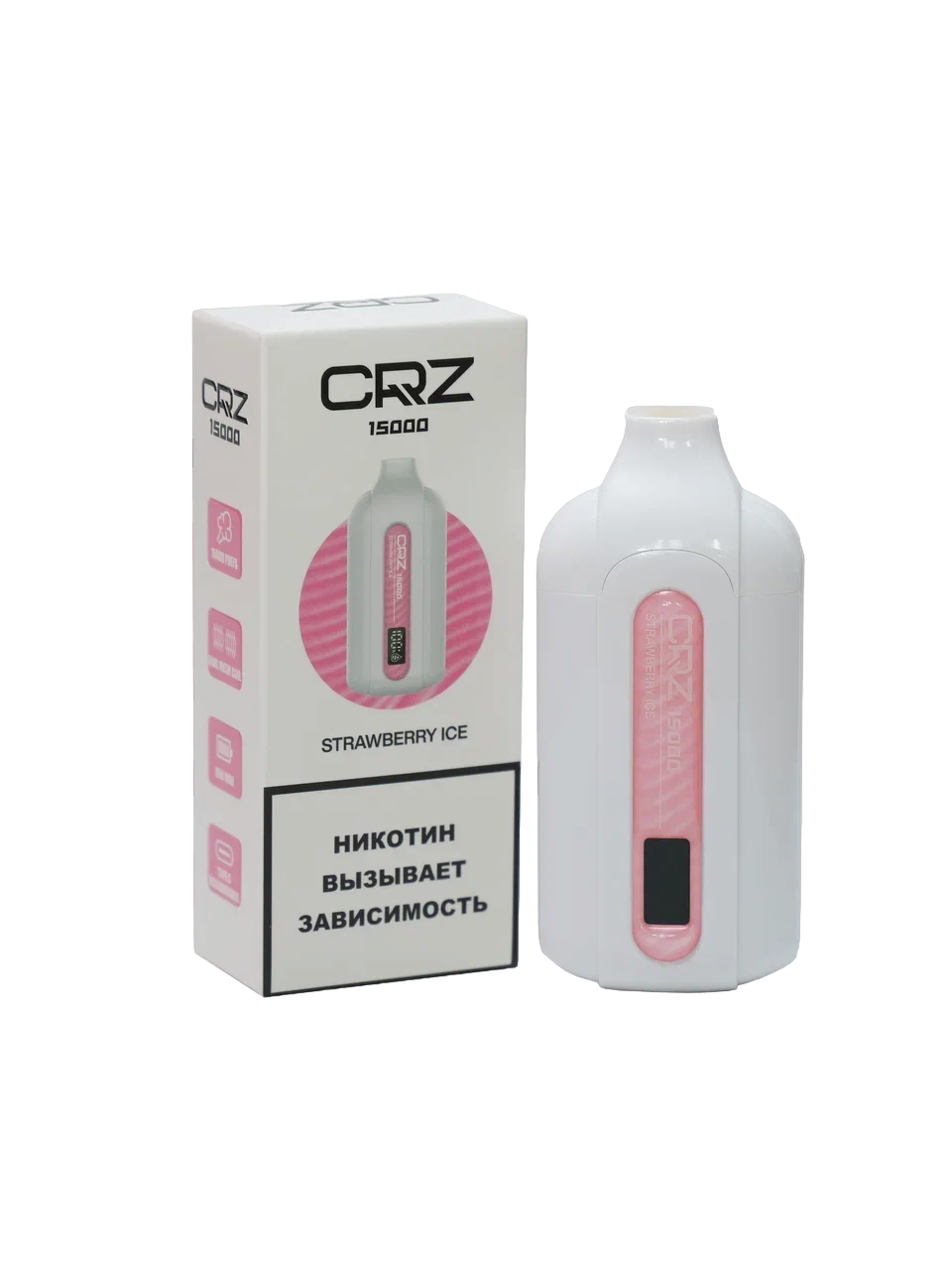 ЭСДН CRZ 15 000 "Клубника со льдом" (Strawberry ice)