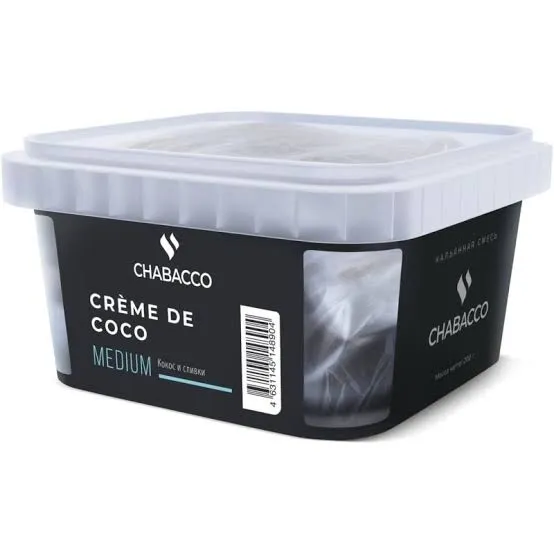 Бестабачная смесь - Chabacco MIX - Creme De Coco (Кокос и Сливки)  - 200 г