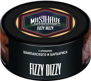 Табак Must Have 125 гр - Fizzy Dizzy (ШАМПАНСКОЕ И БАРБАРИС)