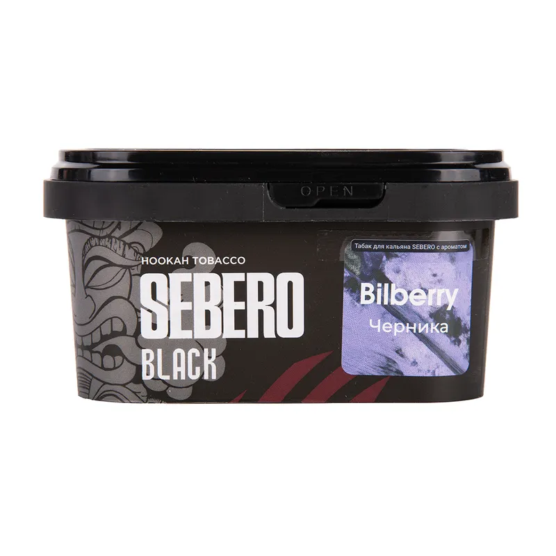 Табак для кальяна - Sebero black - Bilberry ( с ароматом черника ) - 200 г