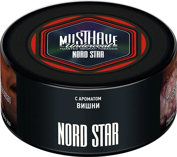 Табак Must Have 125 гр - Nord Star (КИСЛАЯ ВИШНЯ)