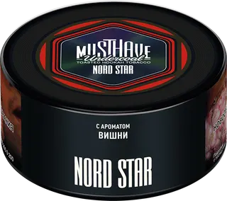 Табак Must Have 125 гр - Nord Star (КИСЛАЯ ВИШНЯ)