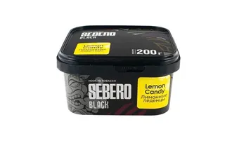 Табак для кальяна - Sebero black - Lemon Candy ( с ароматом лимонные леденцы ) - 200 г