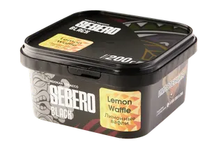 Табак для кальяна - Sebero black - Lemon Waffle ( с ароматом лимонные вафли ) - 200 г