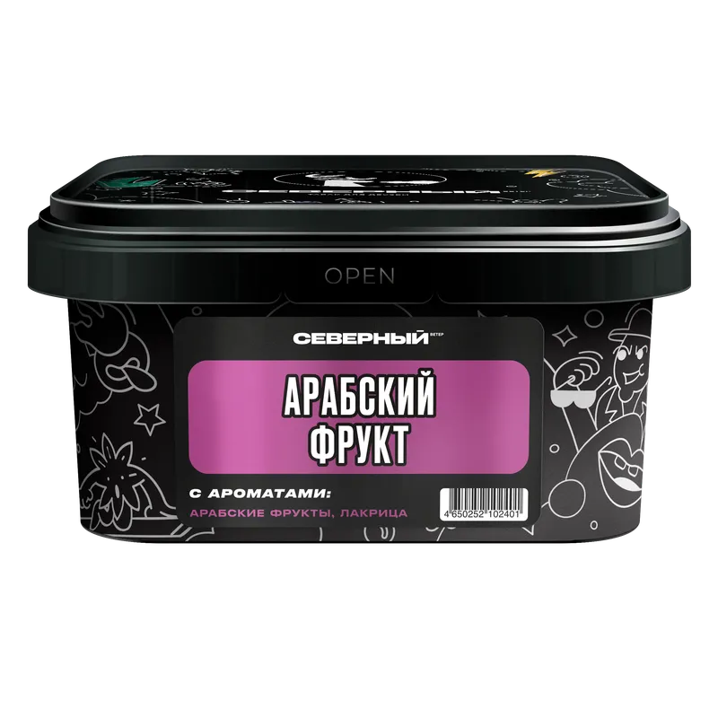 Табак для кальяна - Северный - Арабский фрукт 200 г