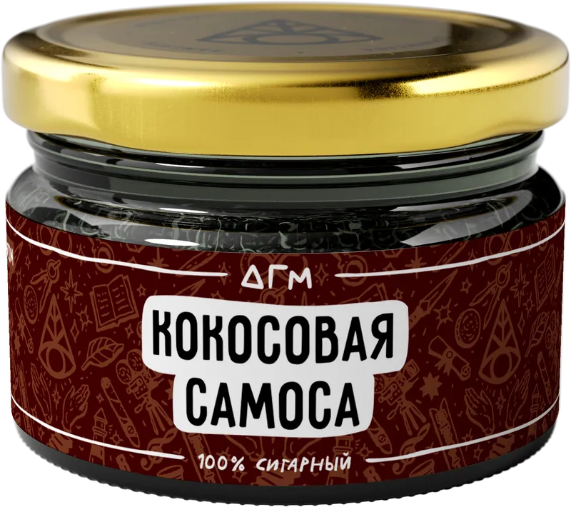 Табак для кальяна - Dogma - КОКОСОВАЯ САМОСА ( с ароматом индийский кокосовый пирог ) - 80 г