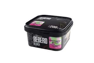 Табак для кальяна - Sebero black - Strawberry Guava ( с ароматом гуава клубника ) - 200 г