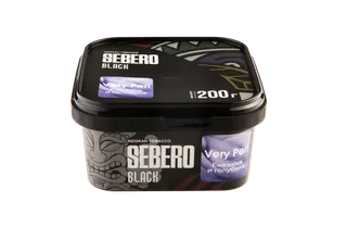 Табак для кальяна - Sebero black - Very Peri ( с ароматом ежевика и голубика ) - 200 г