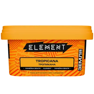 Табак - "Элемент" Tropicana ( с ароматом маракуйя персик ) "Земля" 200гр.