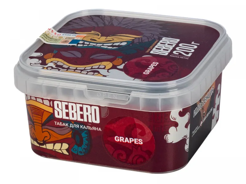 Табак для кальяна - Sebero - GRAPE ( Виноград ) - 200 г