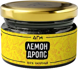 Табак для кальяна - Dogma - ЛЕМОН ДРОПС ( с ароматом лимонные конфеты ) - 80 г