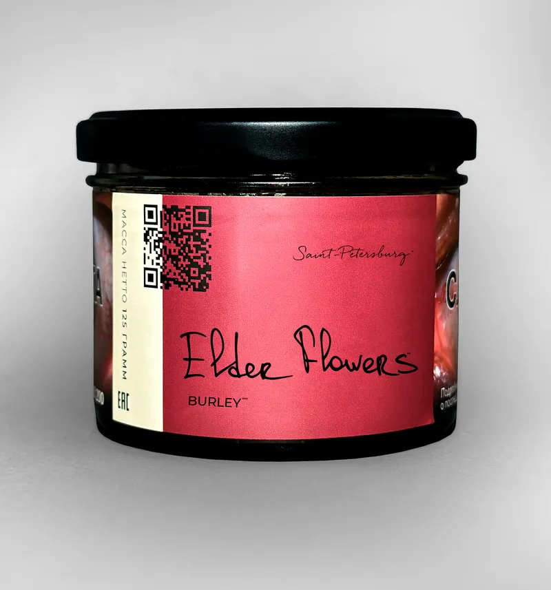 Табак - "Trofimoff"s" Elder Flowers burley (цветы бузины) 125гр.