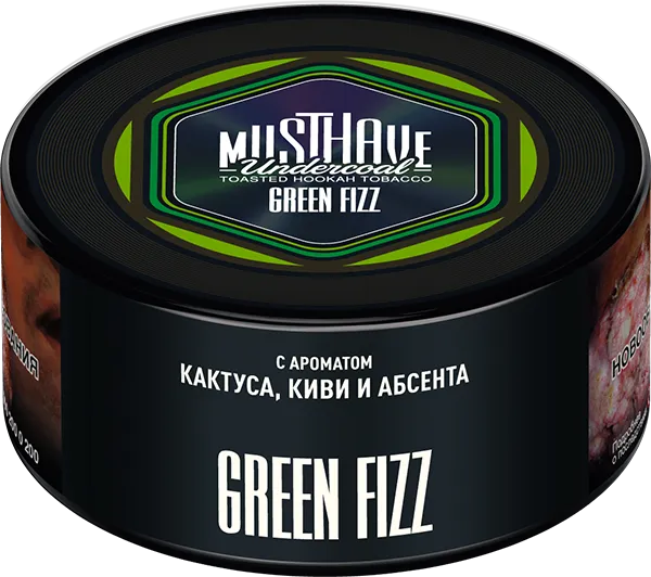 Табак Must Have 125 гр - Green Fizz (КИВИ, КАКТУС, АБСЕНТ)