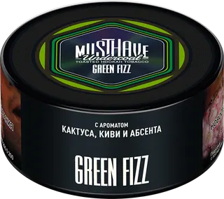 Табак Must Have 125 гр - Green Fizz (КИВИ, КАКТУС, АБСЕНТ)
