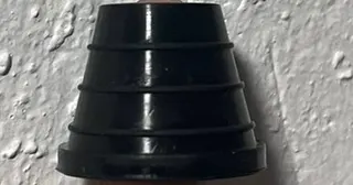 Уплотнитель для чашки силикон (чёрный)