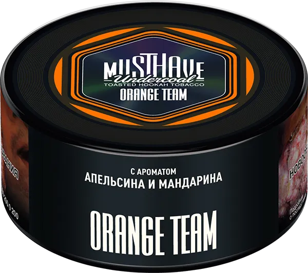 Табак Must Have 125 гр - Orange Team (АПЕЛЬСИН И МАНДАРИН)