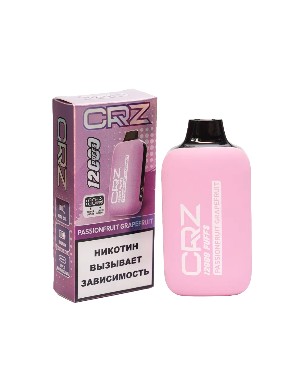 ЭСДН CRZ 12 000 "Маракуйя Грейпфрут" (Passionfruit Grapefruit)