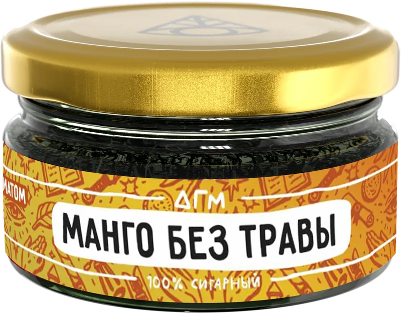Табак для кальяна - Dogma - МАНГО БЕЗ ТРАВЫ ( с ароматом манго ) - 20 г