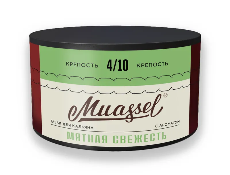 Табак для кальяна Muassel 4/10 - Мятная свежесть 200 г