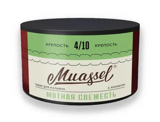Табак для кальяна Muassel 4/10 - Мятная свежесть 200 г