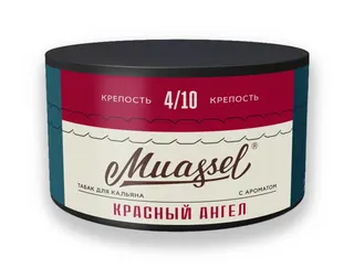 Табак для кальяна Muassel 4/10 - Красный ангел (клубника, цитрус) 200 г