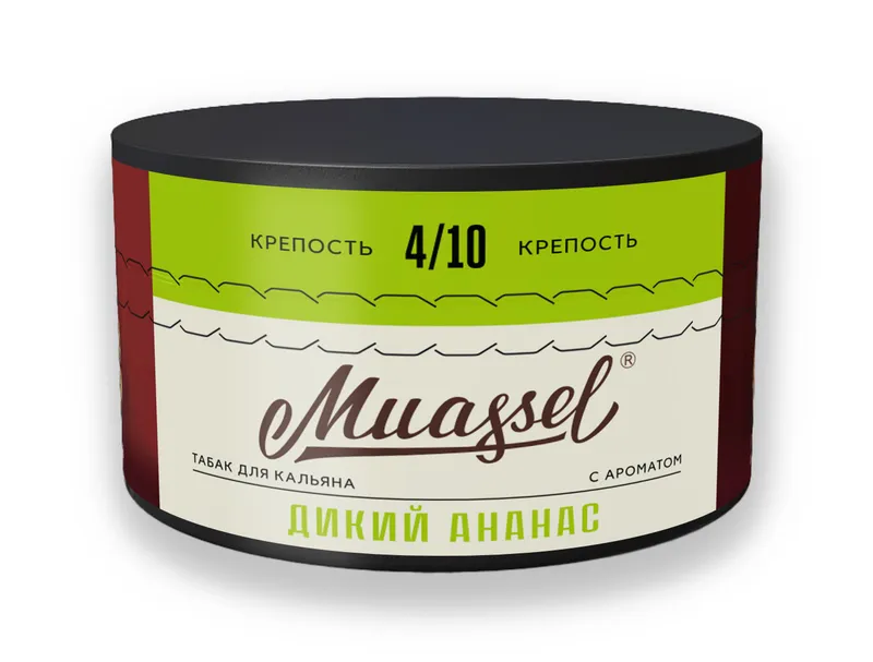 Табак для кальяна Muassel 4/10 - Дикий ананас 200 г
