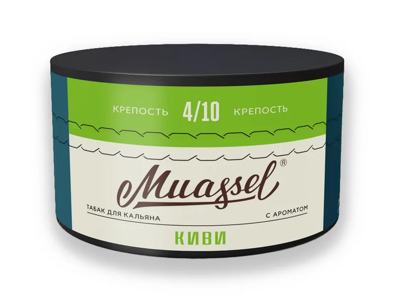 Табак для кальяна Muassel 4/10 - Киви 200 г