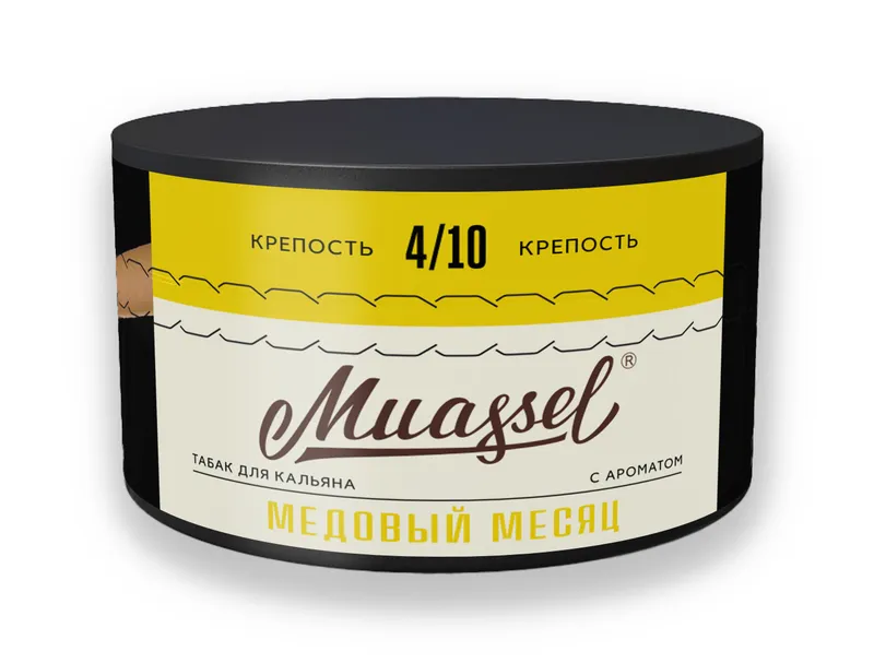 Табак для кальяна Muassel 4/10 - Медовый месяц (юдзу с медовой патокой) 200 г