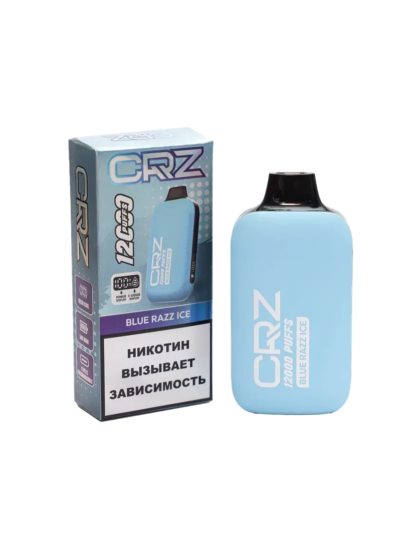 ЭСДН CRZ 12 000 "Голубая малина со льдом" (Blue Razz Ice)