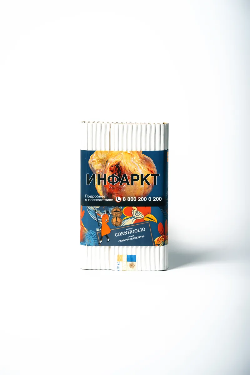 Табак "Сатир" CORNHOOLIO ( с ароматом кукуруза ) - 100 г