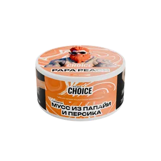Табак для кальяна «It’s your Choice» с ароматом Papa Peach (Мусс из папайи и персика) 25гр.