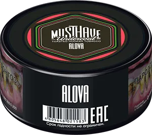 Табак Must Have 125 гр - Alova (АЛОЭ И РОЗОВАЯ ГУАВА)