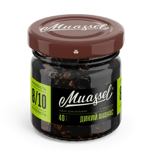 Табак для кальяна Muassel 8/10 - Дикий ананас 40 г