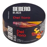 Табак для кальяна - Sebero black - Del Toro - Дель Торо ( Баблгам грейпфрут ) - 25 г