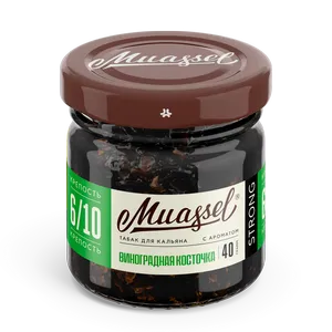 Табак для кальяна Muassel 6/10 - Виноградная косточка 40 г