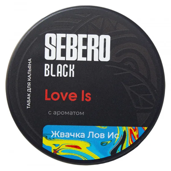Табак для кальяна - Sebero black - Love Is ( Жвачка " лав из " ) - 25 г