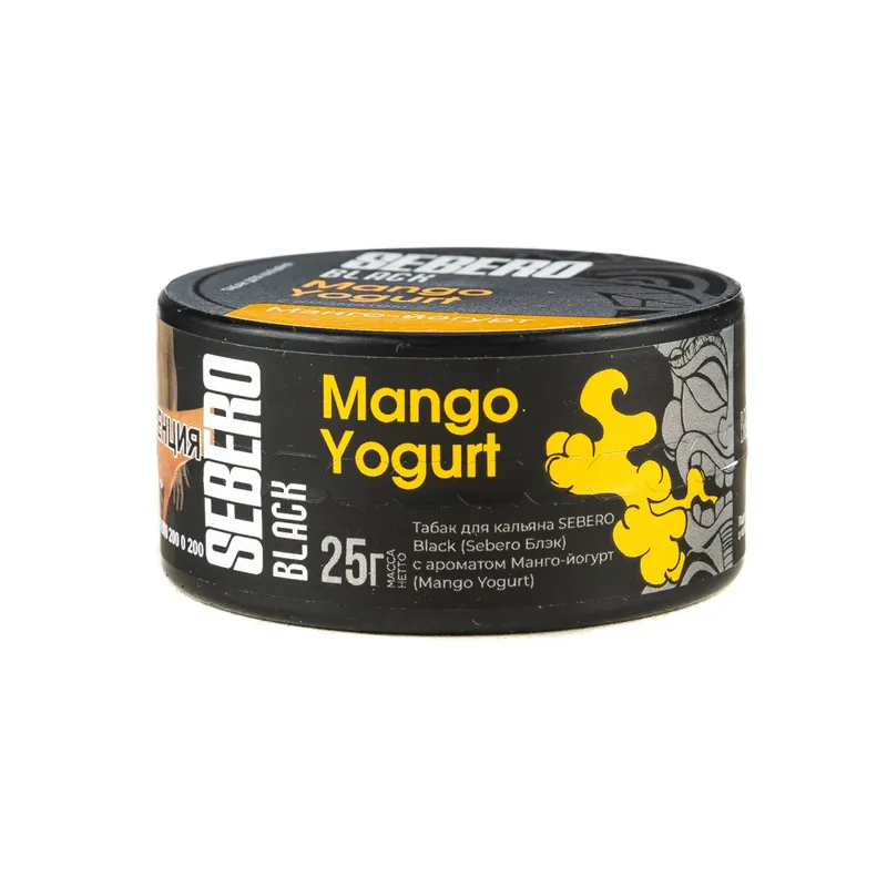 Табак для кальяна - Sebero black - Mango Yogurt ( манго-йогурт ) - 25 г