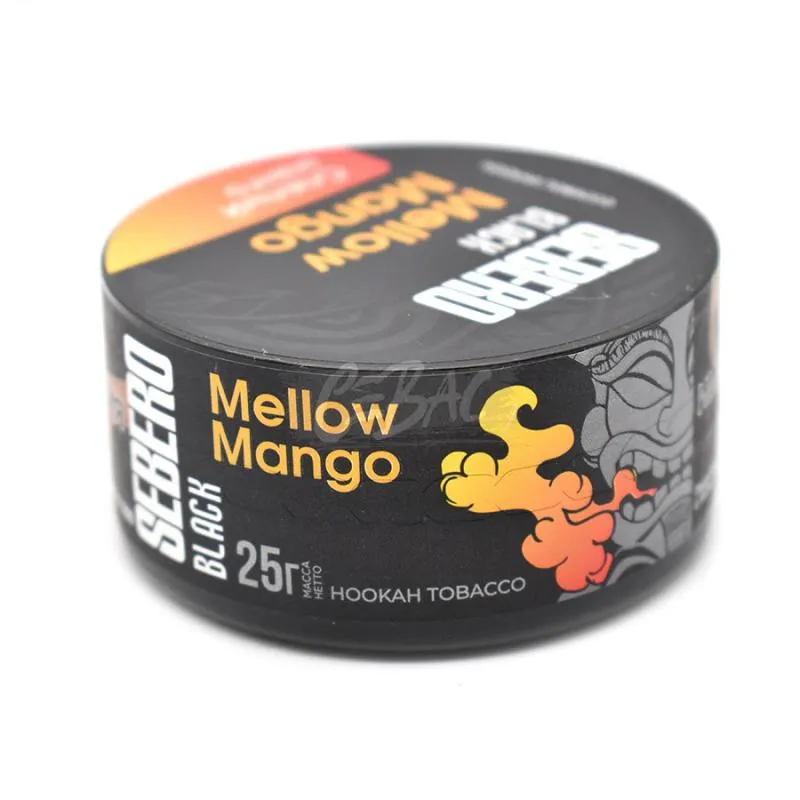 Табак для кальяна - Sebero black - Mellow Mango ( спелый манго ) - 25 г