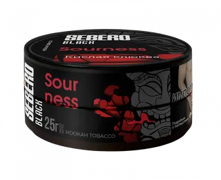 Табак для кальяна - Sebero black - Sourness ( кислая клюква ) - 25 г